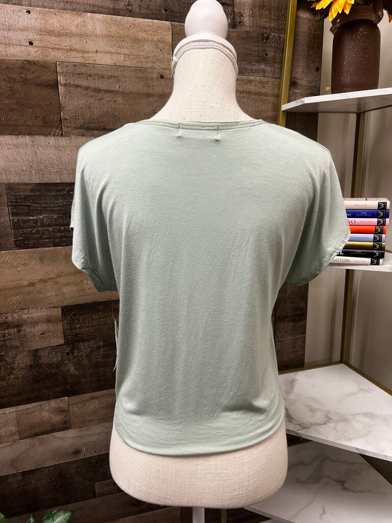NWT Altar'd State Relaxed Sea Foam Green Dolman Sleeve Tee Size S