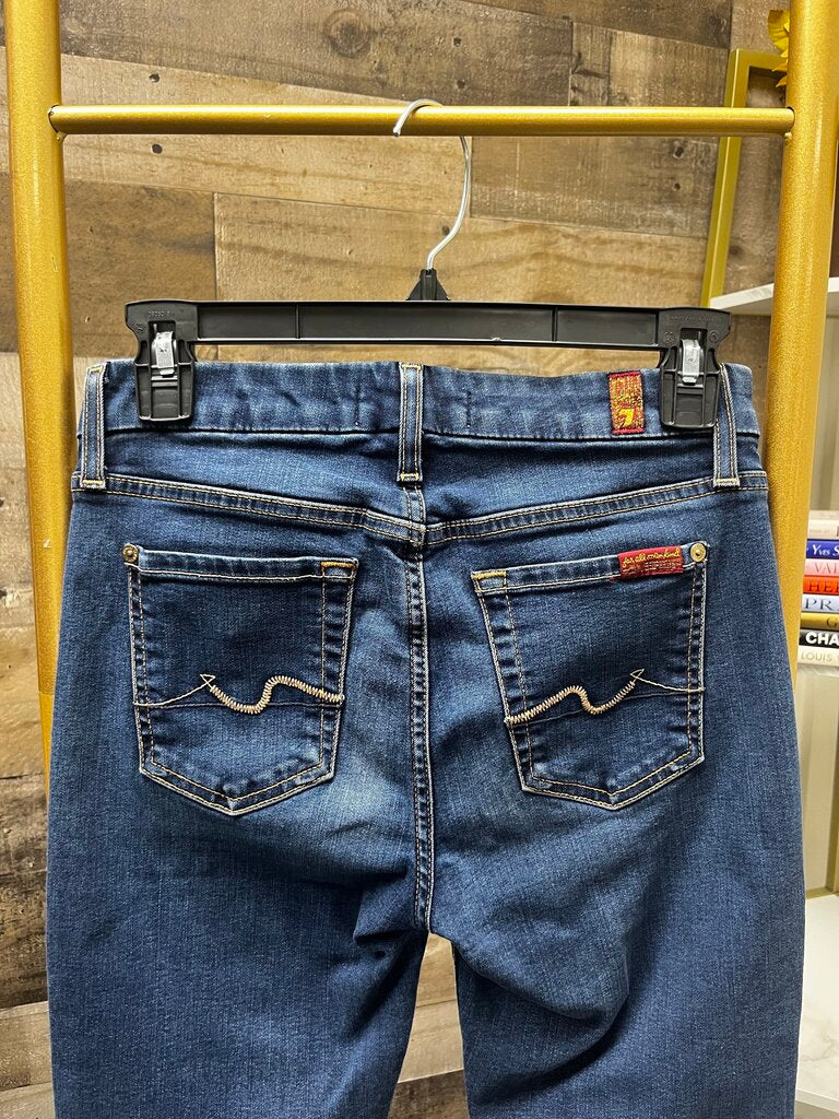 For All Mankind b(air) Demin Skinny Jeans Size 25