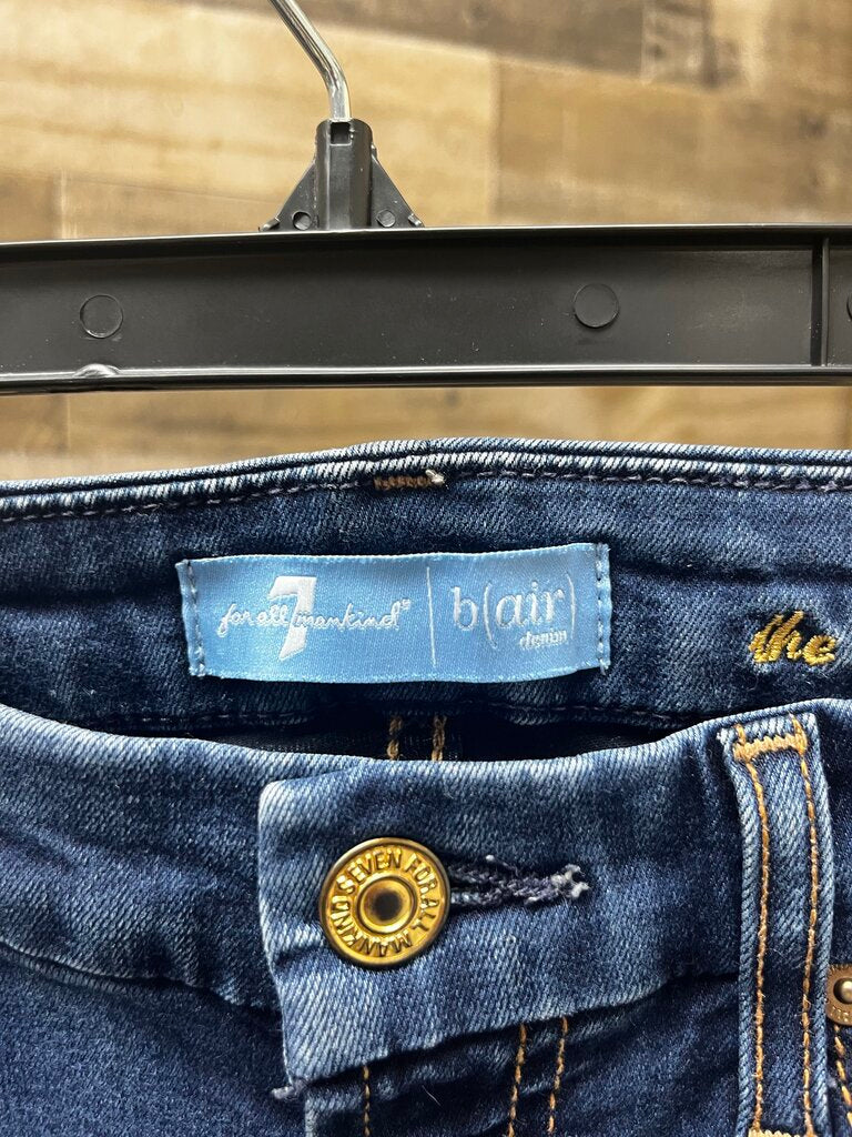 For All Mankind b(air) Demin Skinny Jeans Size 25