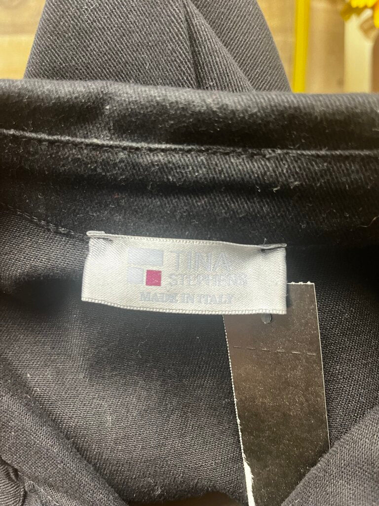 Tina Stephens Shiloh Slim Fit Cotton Shacket Size L