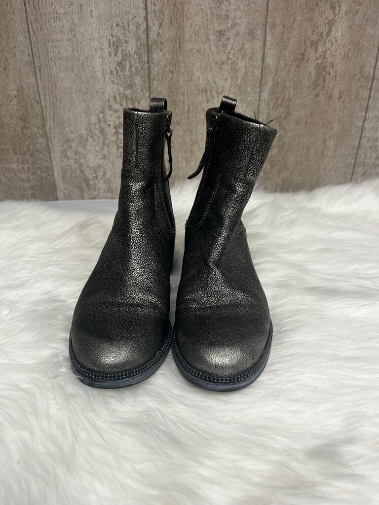 Franco Sarto Metallic Ankle Boots Size 6.5