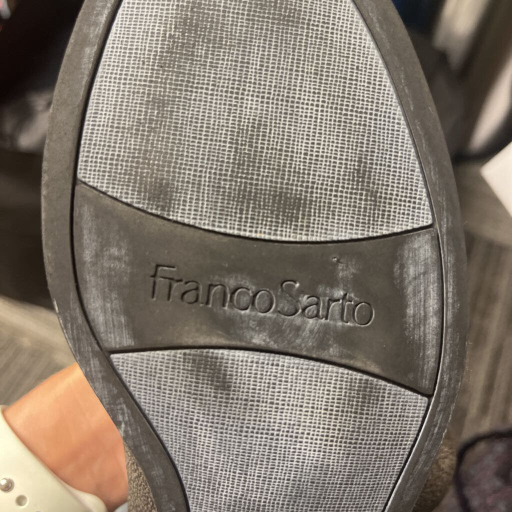 Franco Sarto Metallic Ankle Boots Size 6.5