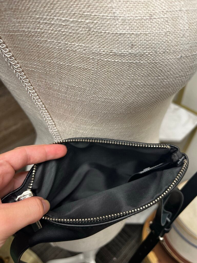 Calvin Klein Signature Logo Black Belt Purse Fanny Pack