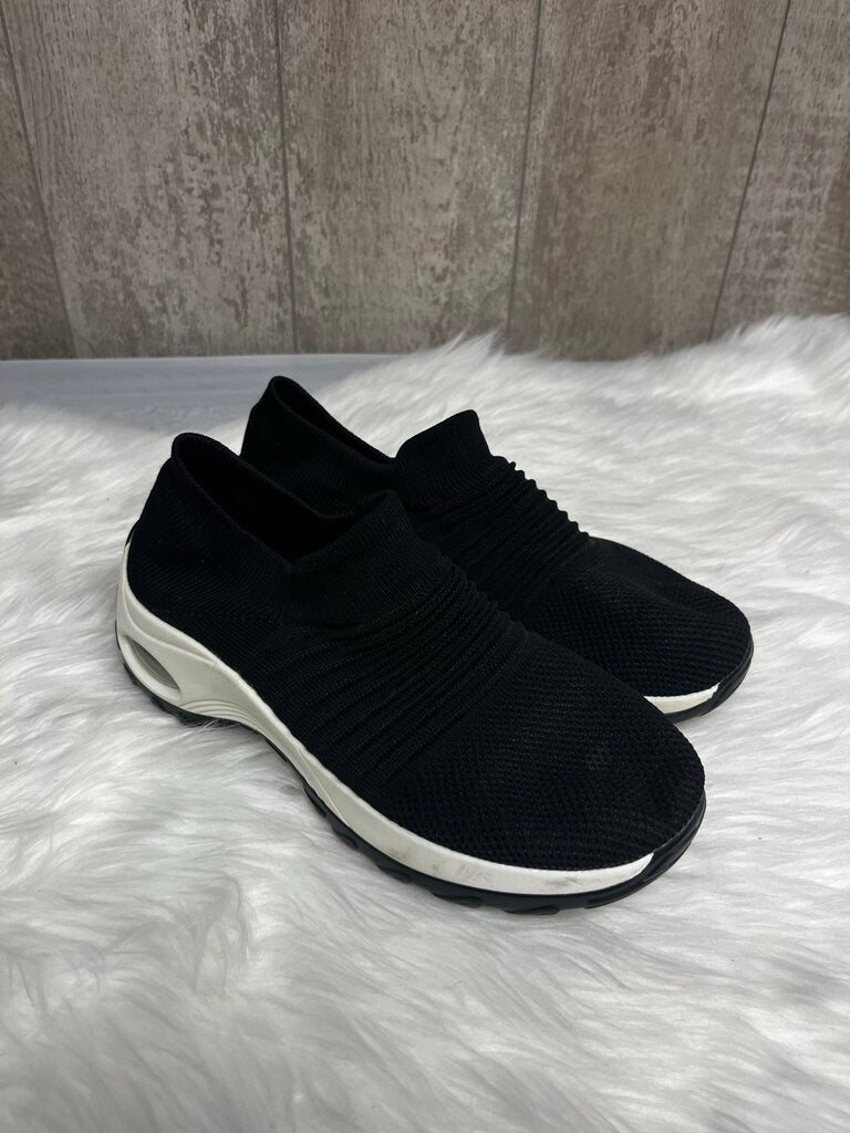 Cushionaire Stretch Knit Slip-On Sneaker + Memory Foam & LiteSole Technology Size 8