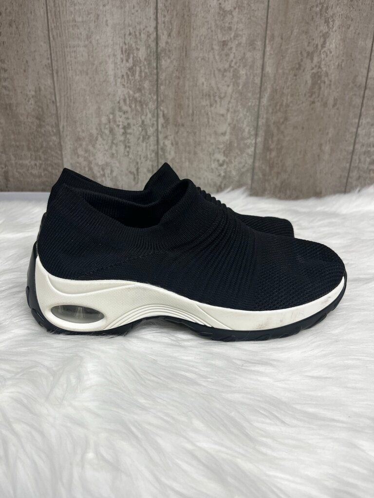 Cushionaire Stretch Knit Slip-On Sneaker + Memory Foam & LiteSole Technology Size 8