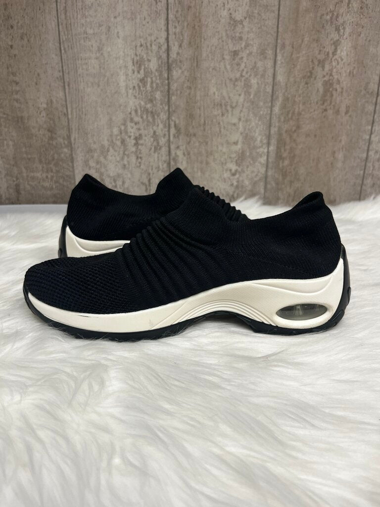 Cushionaire Stretch Knit Slip-On Sneaker + Memory Foam & LiteSole Technology Size 8