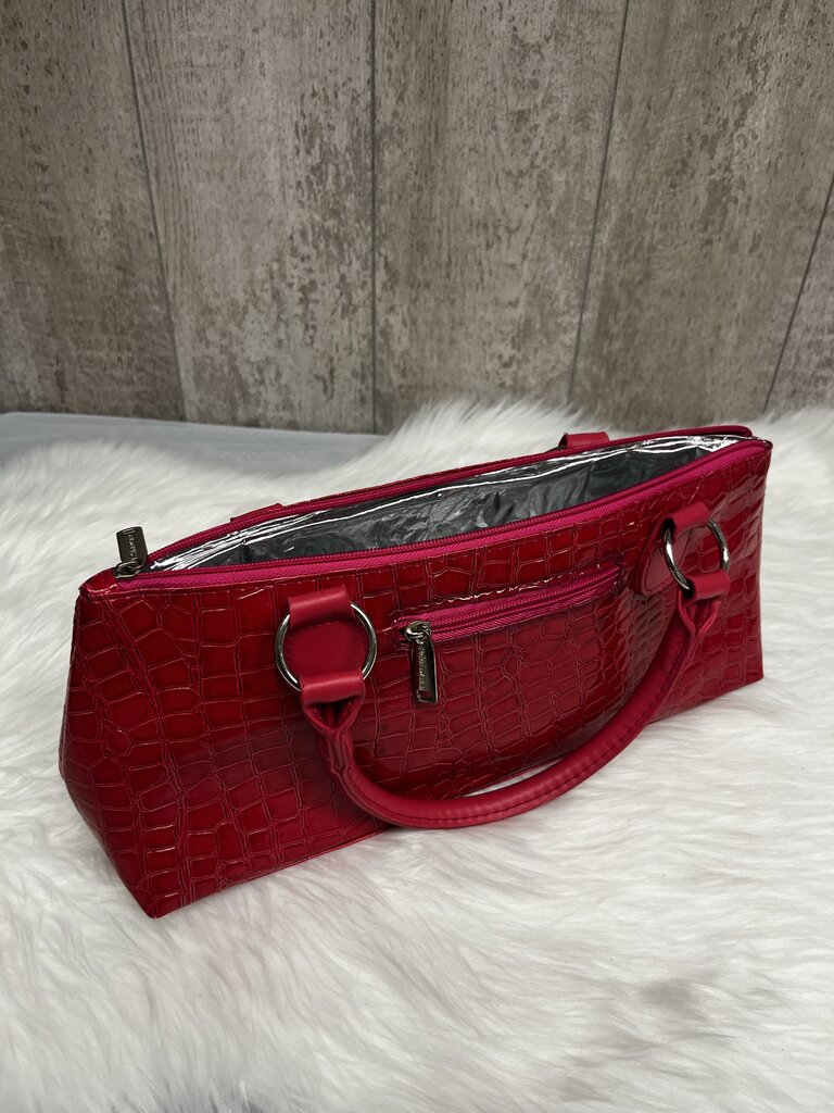 Primeware Clutch Magenta Pink Faux Crocodile Bag