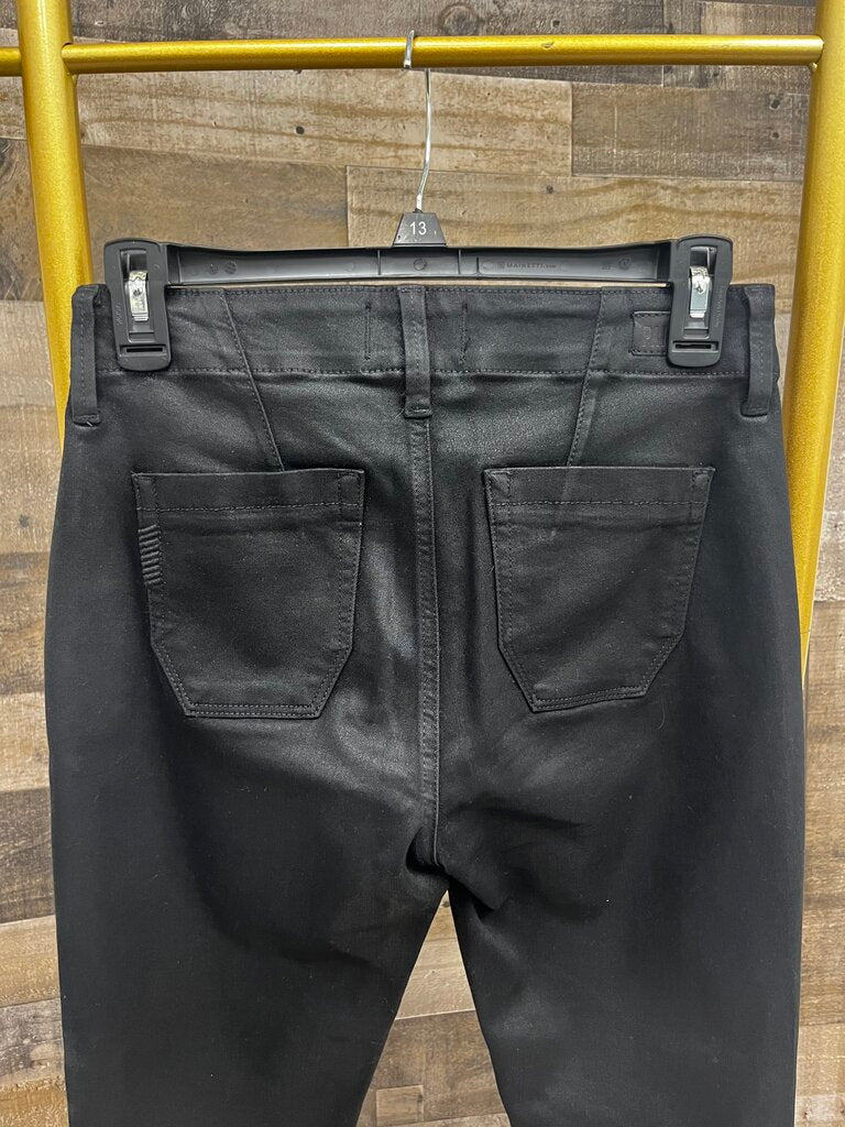 Paige Faux Black Mayslie Jogger Denim