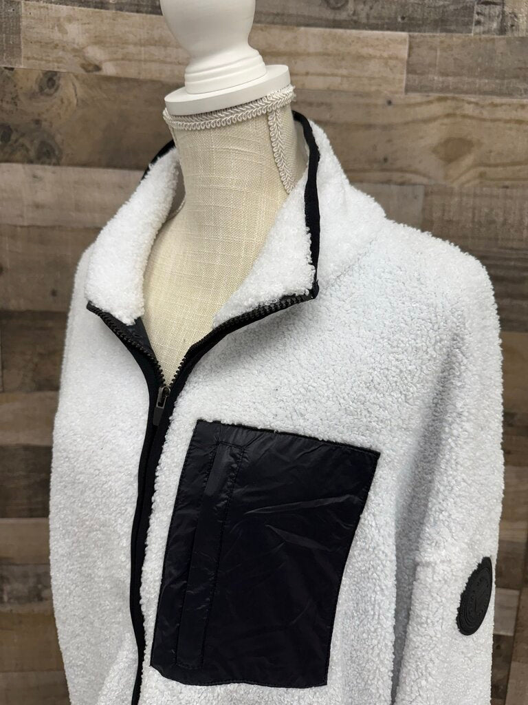 Fabletics White Teddy Bear Fleece