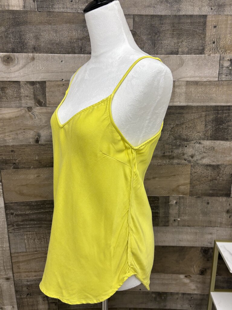 Cloth & Stone Women's Yellow V-Neck Tank