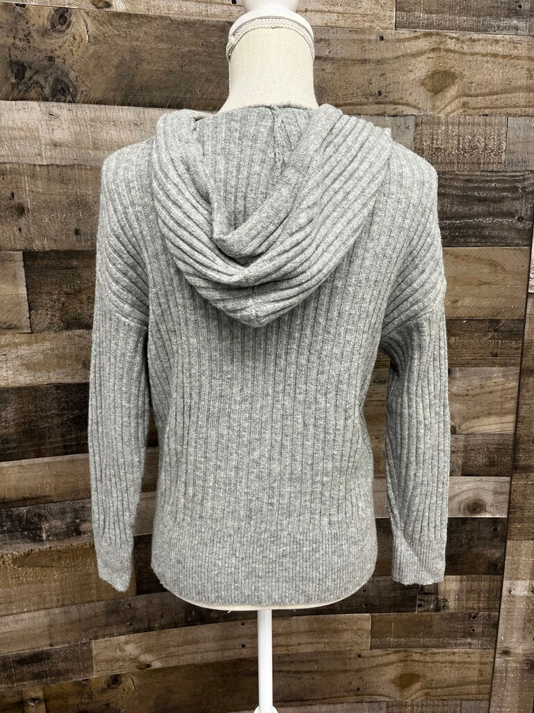 Peyton Jensen Grey Hooded Sweater
