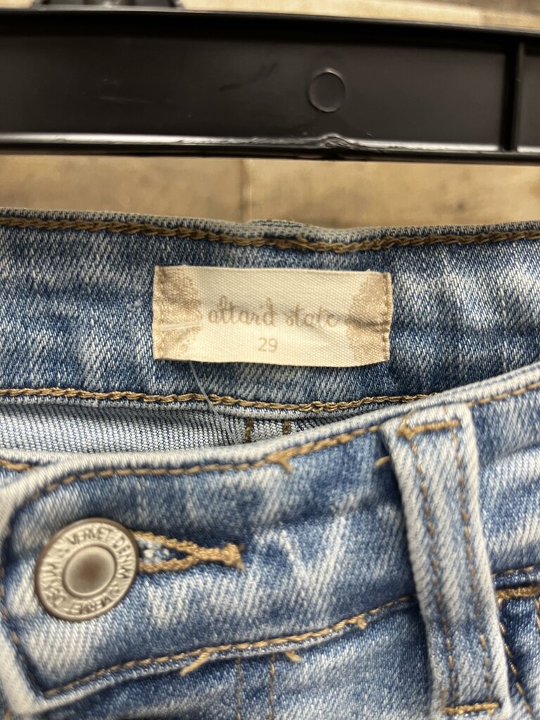 Altar'd State Button Fly Distressed Jeans