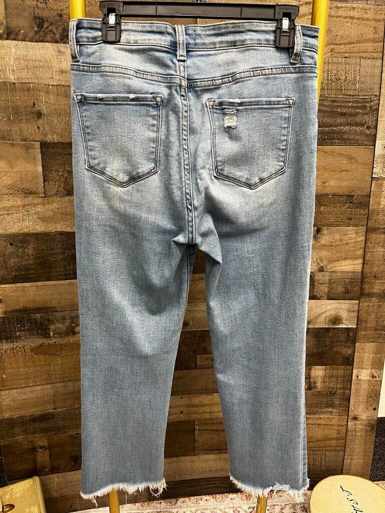 Altar'd State Button Fly Distressed Jeans