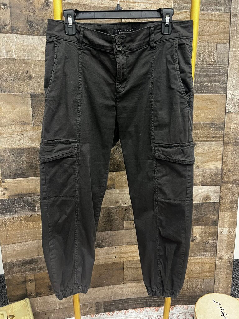 Sanctuary Charcoal Cargo Joggers