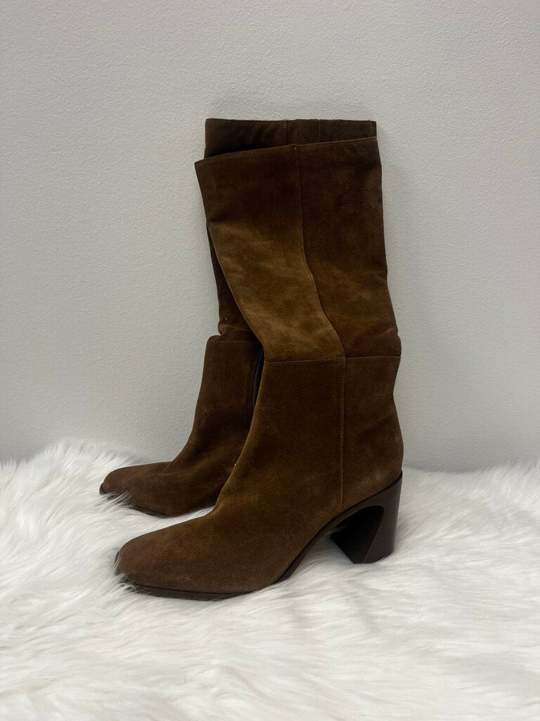 NWT Gianni Bini Chase Brown Suede Knee High Boots