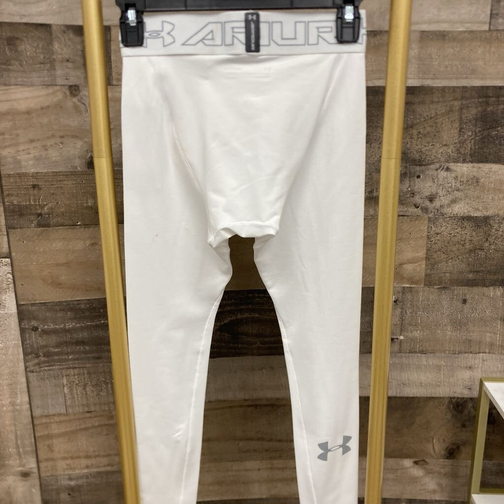 NWT Under Armour Cold Gear White Compression Leggings