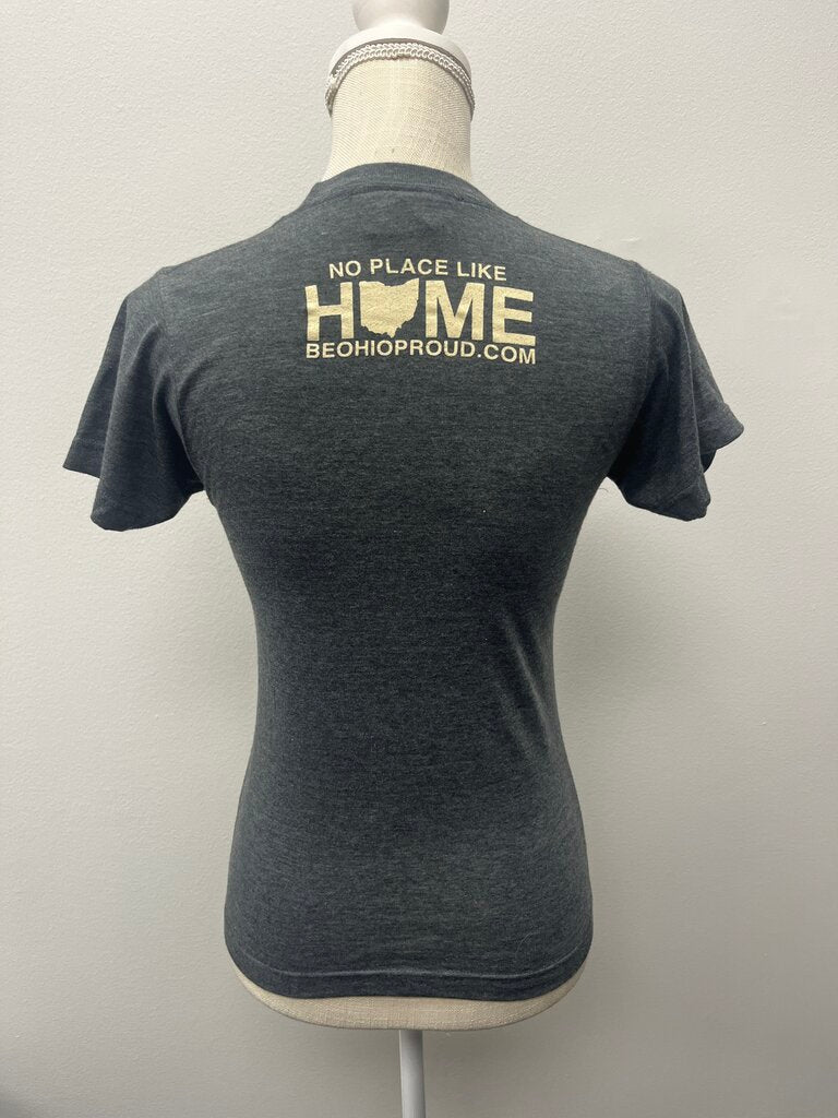 Grey Ohio Home Tee
