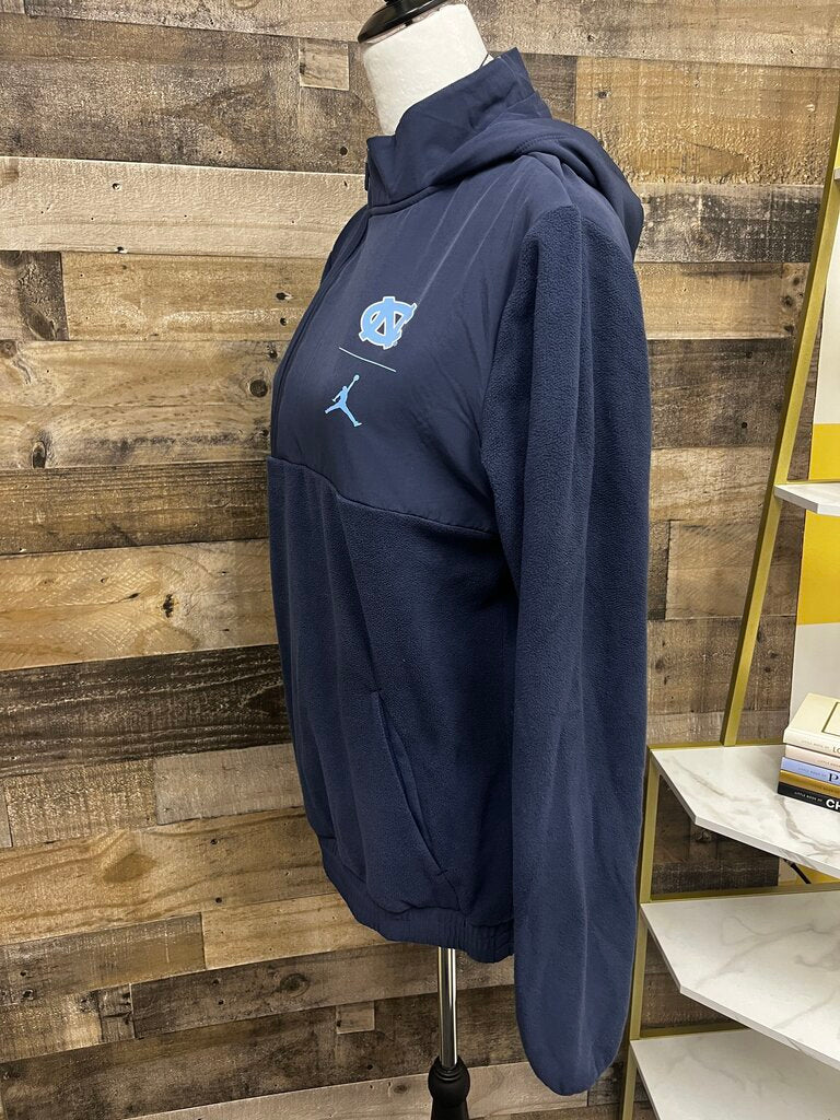 Jordan UNC Quarter Zip Hooded Fleece