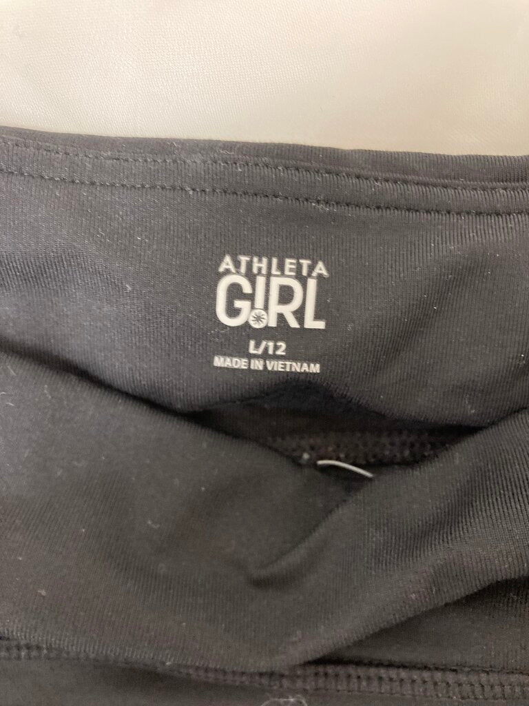 Athleta Girl Black Capri Leggings