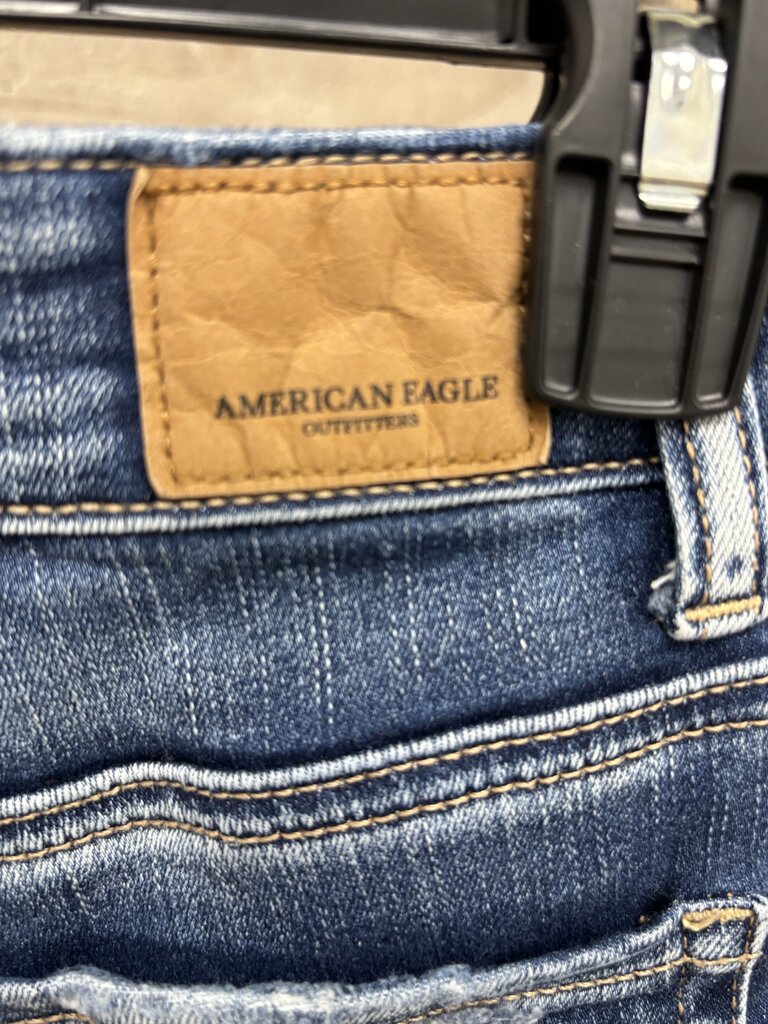 American Eagle Next Level Stretch Distressed Jean Shorts