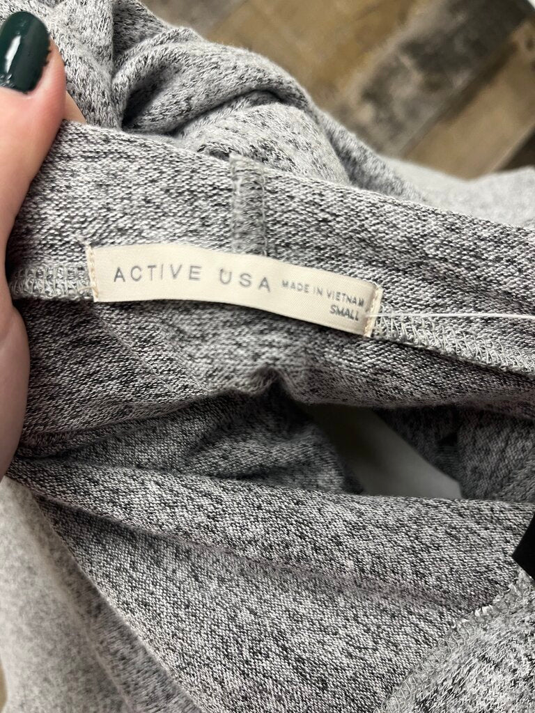 Active USA Grey Hoodie