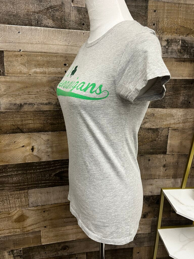 I Love Shenanigans Grey Tee