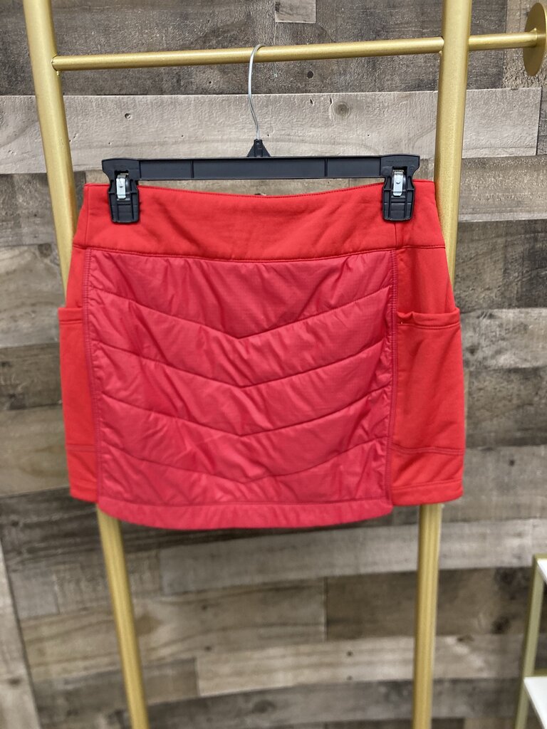 Smartwool Smartloft Quilted Puff Skirt In Pomegranate