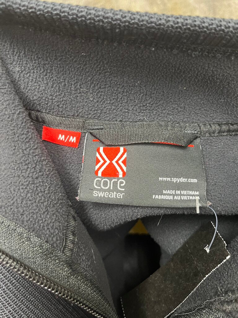 Black Spyder Zip-Up Jacket