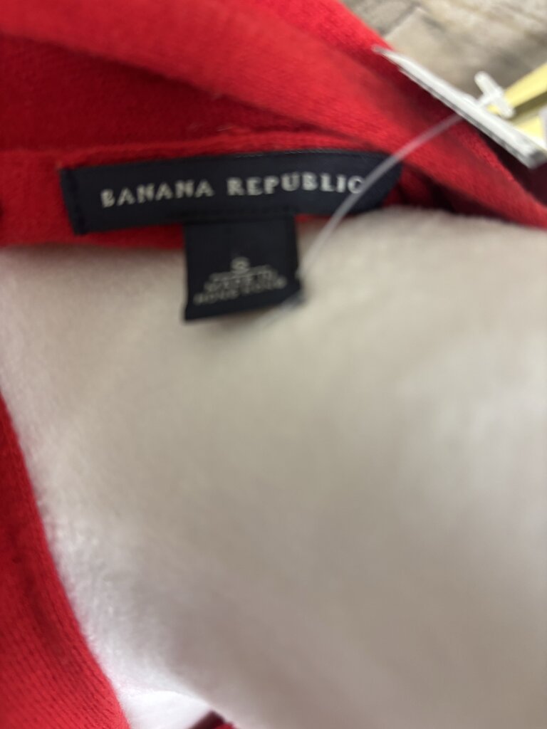 Banana Republic Red V Neck Sweater