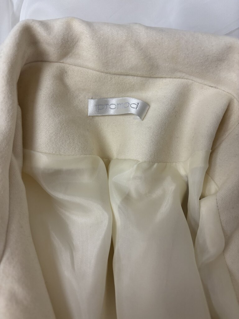 Promod Cream Button Down Coat