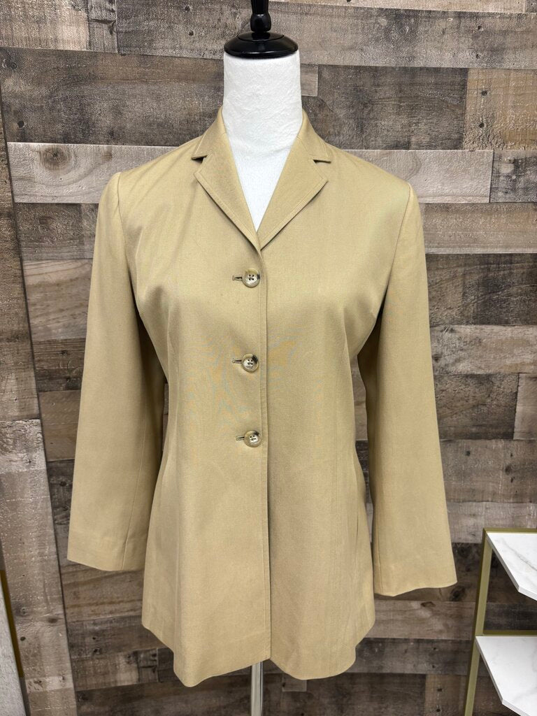 Banana Republic Wool Blend Tan Blazer