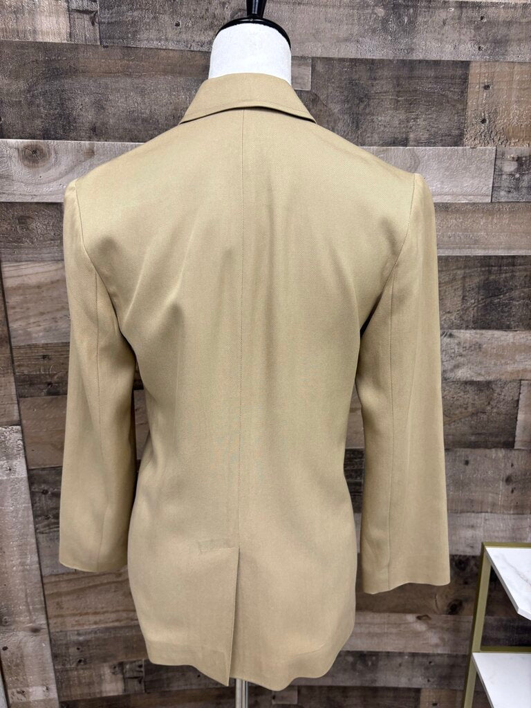 Banana Republic Wool Blend Tan Blazer