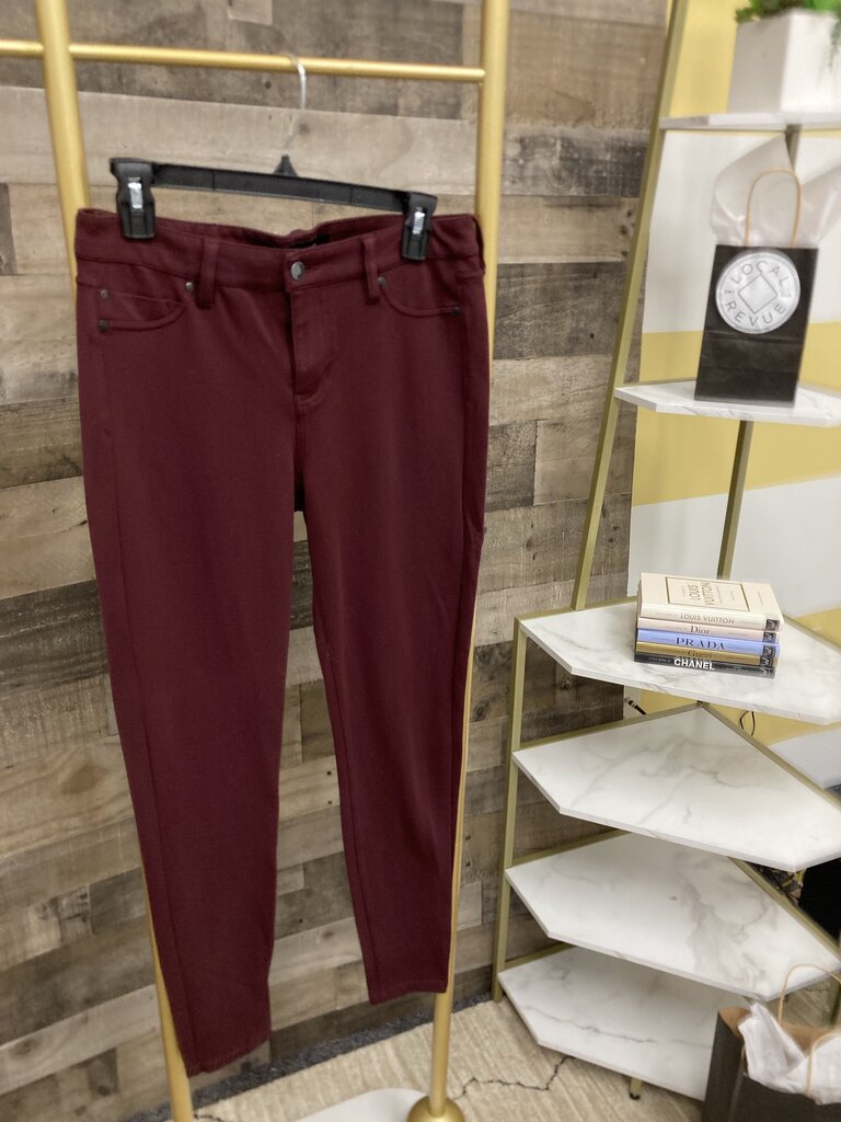 Liverpool Burgundy Stretch Skinny Jean