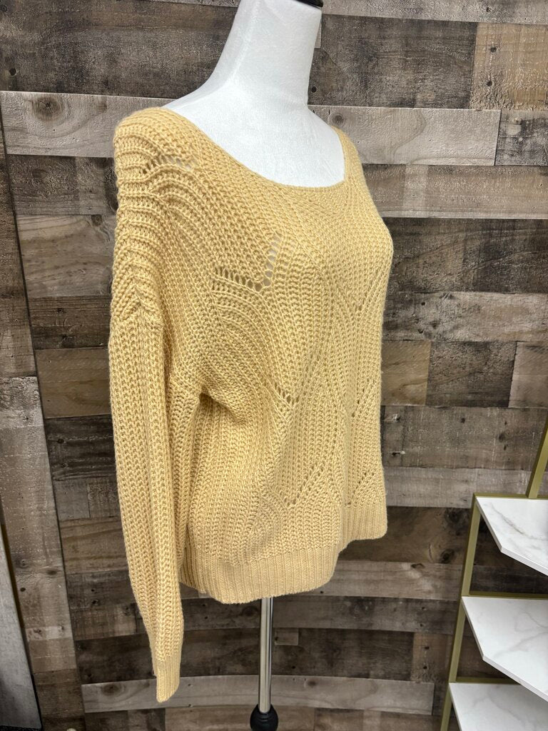 No Brand Knit Sweater Diamond Pattern