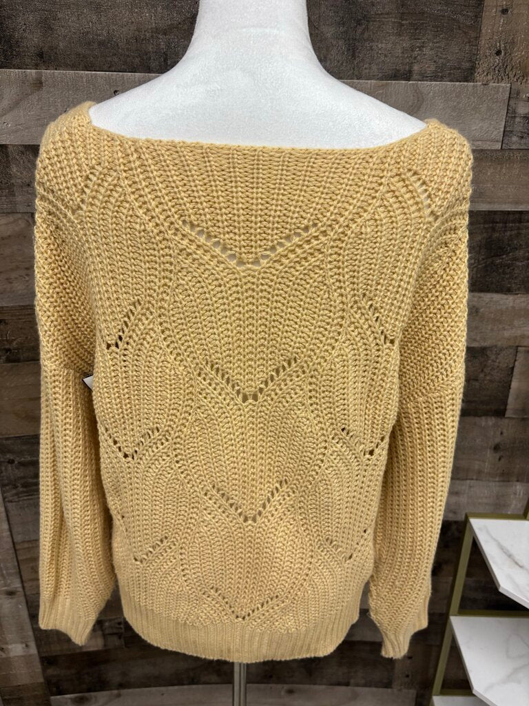 No Brand Knit Sweater Diamond Pattern