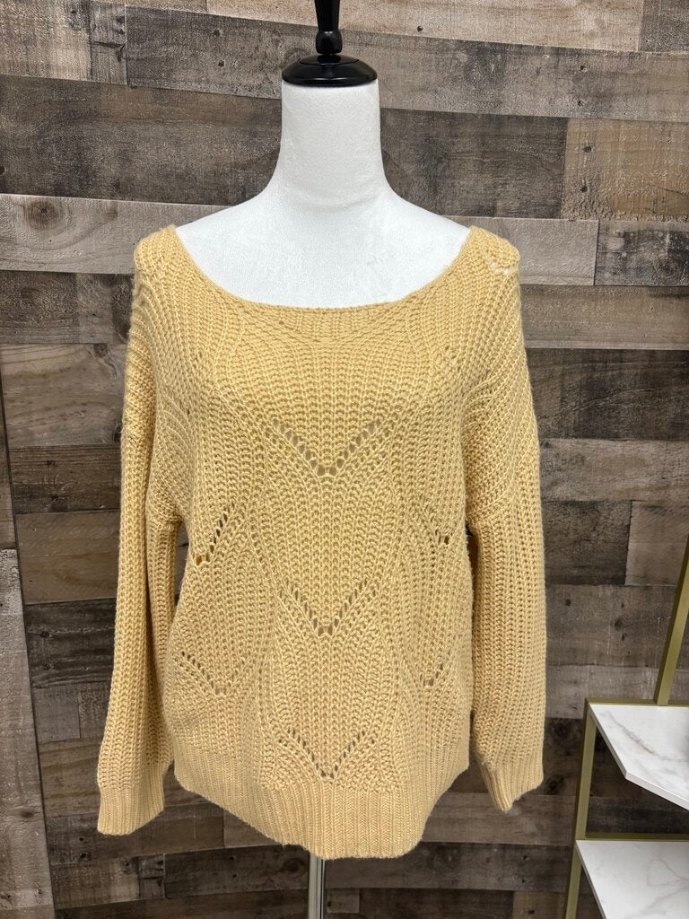 No Brand Knit Sweater Diamond Pattern