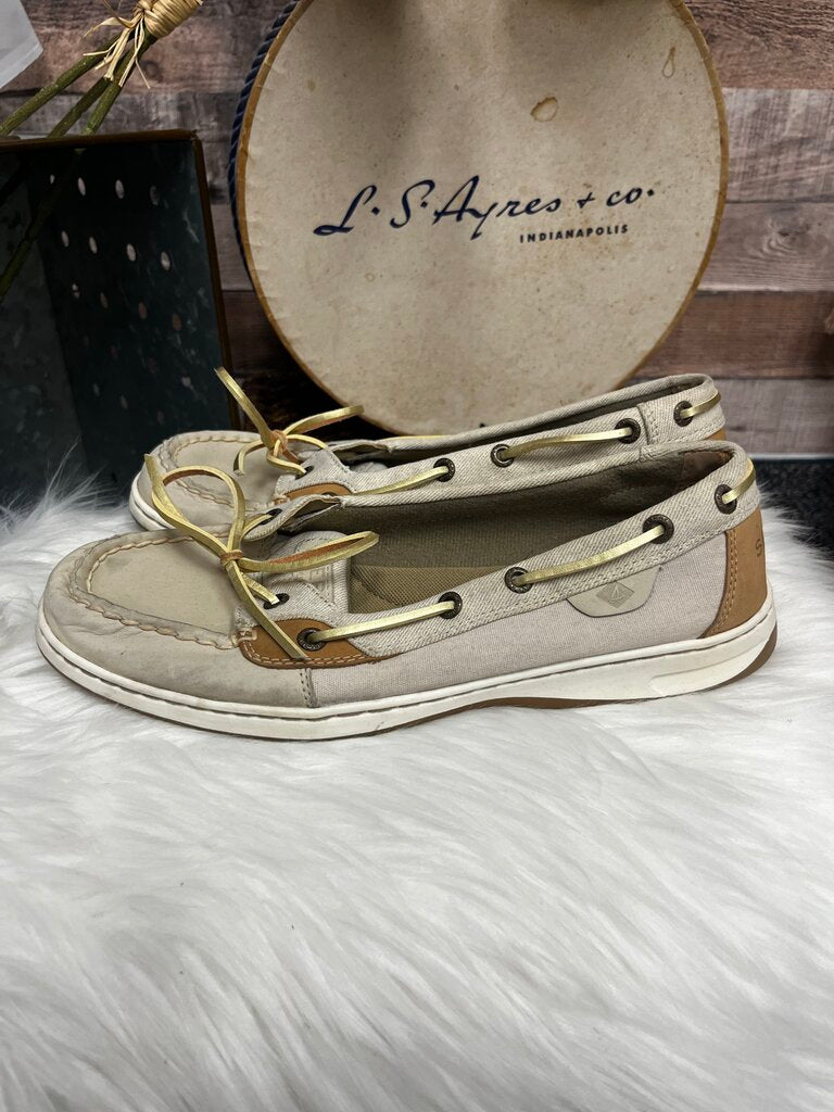 Sperry Top-Siders Linen/Oat Boat Shoes