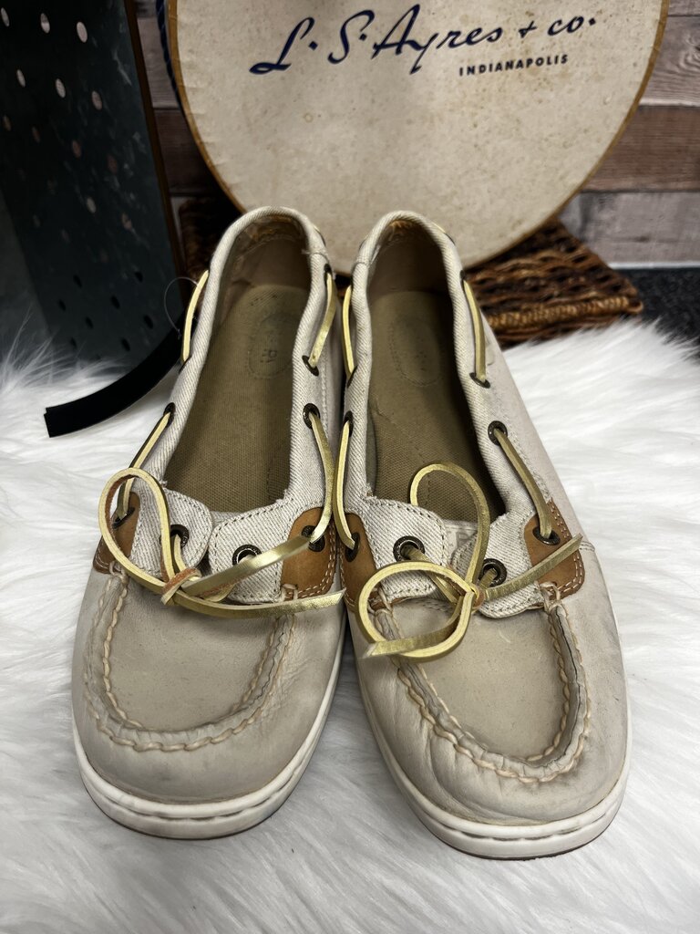 Sperry Top-Siders Linen/Oat Boat Shoes