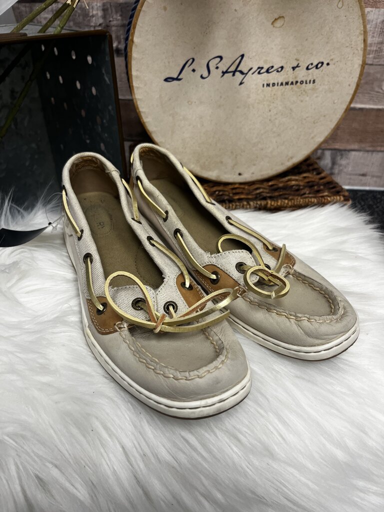 Sperry Top-Siders Linen/Oat Boat Shoes