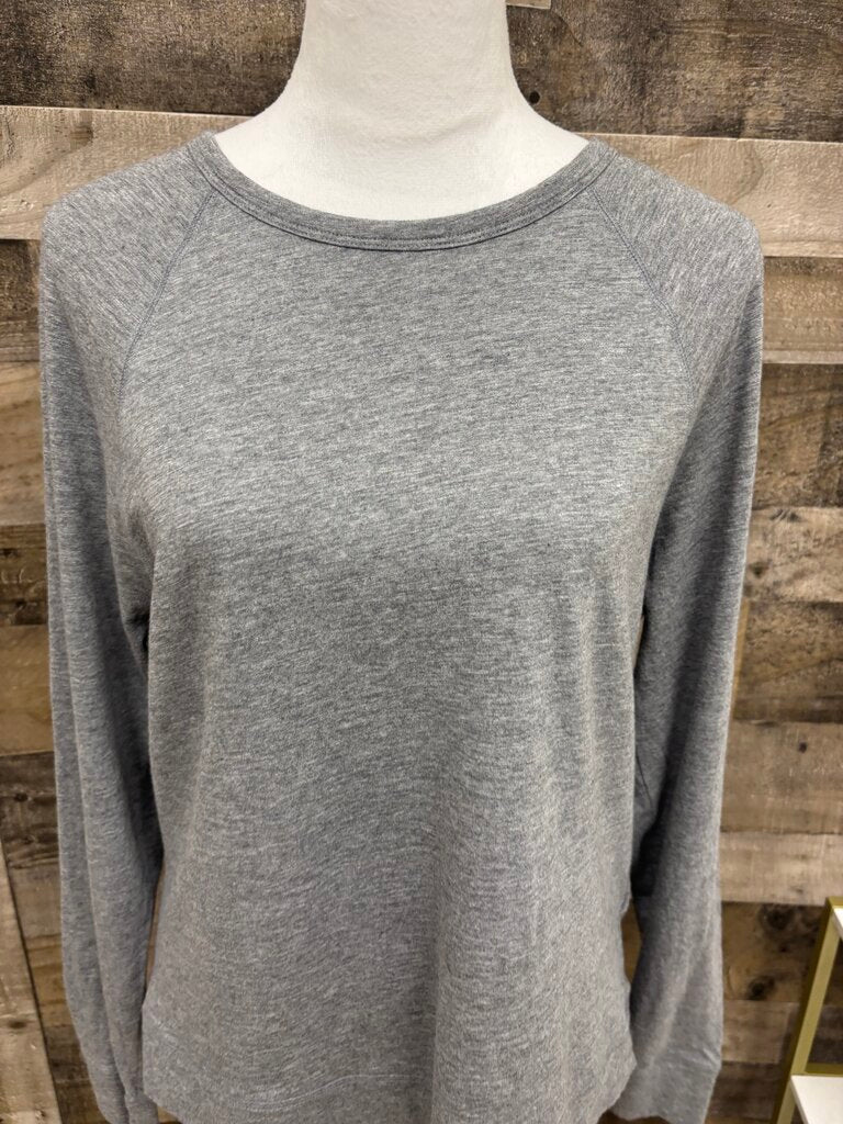 Banana Republic Gray Cozy Long Sleeve Tee