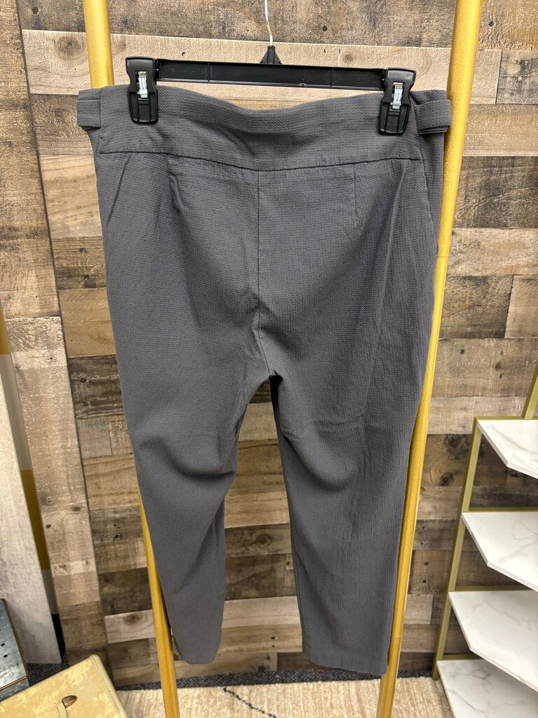Maurices Gray Pull On Stretch Ankle Pants