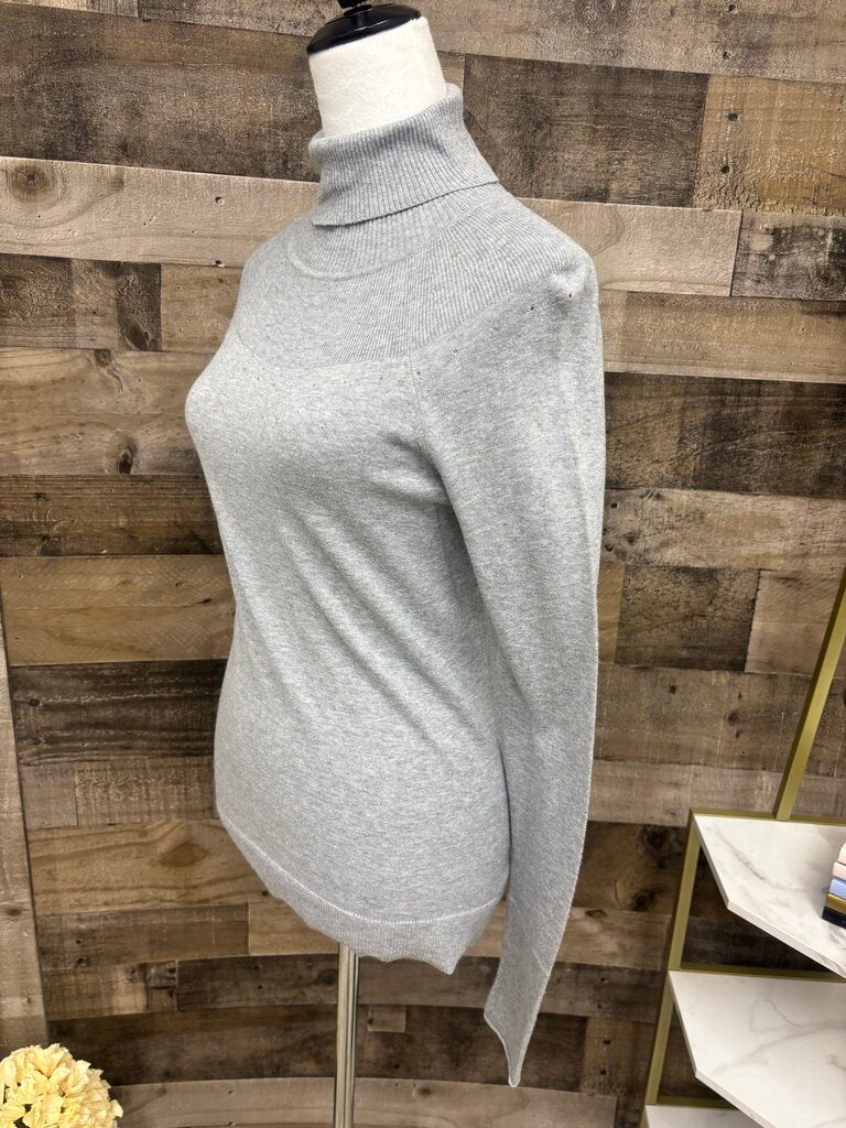 Banana Republic Gray Turtleneck Sweater