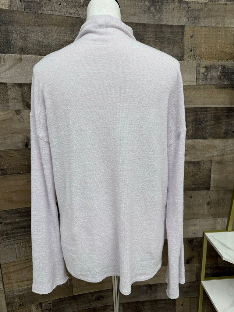 Socitalite Lt Pink Tie Front Sweater