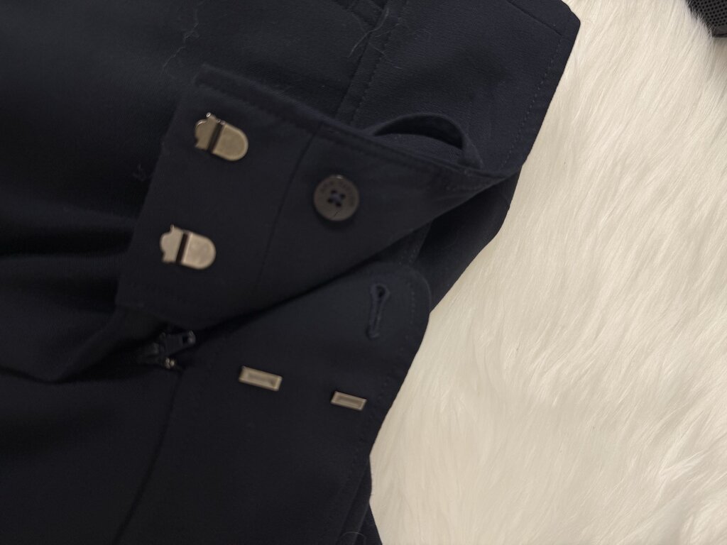 Ann Taylor Lindsay Navy Blue Trousers
