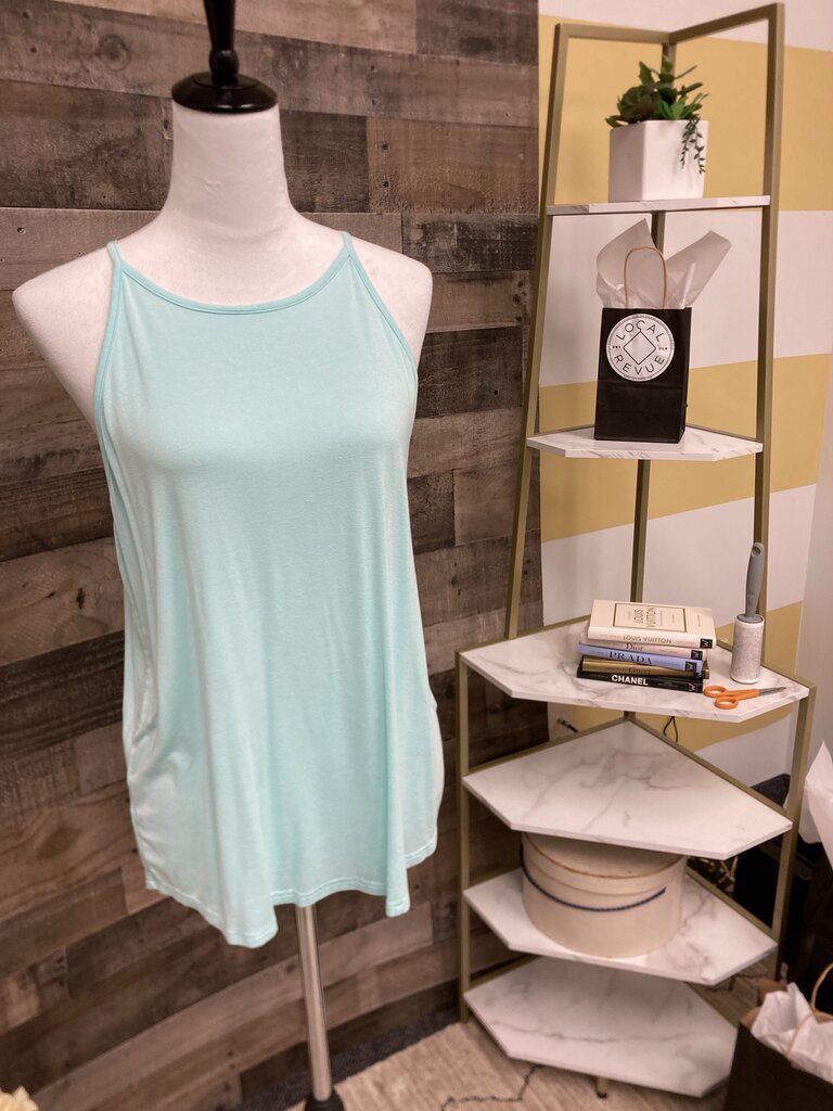 OYANUS Mint Green Knit Tank