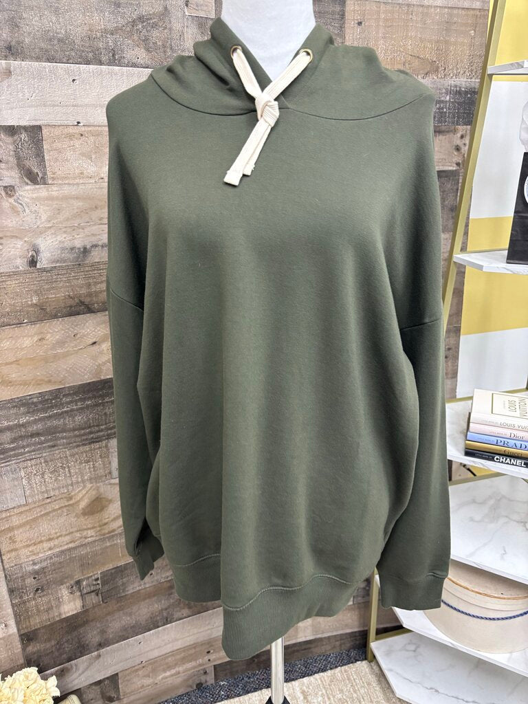 Buffalo David Bitton Olive Green Hoodie