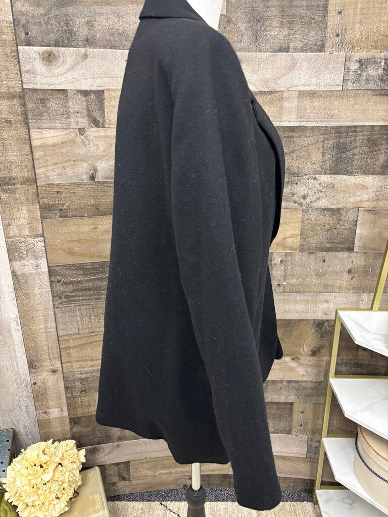 Sag Harbor Wool Black Blazer
