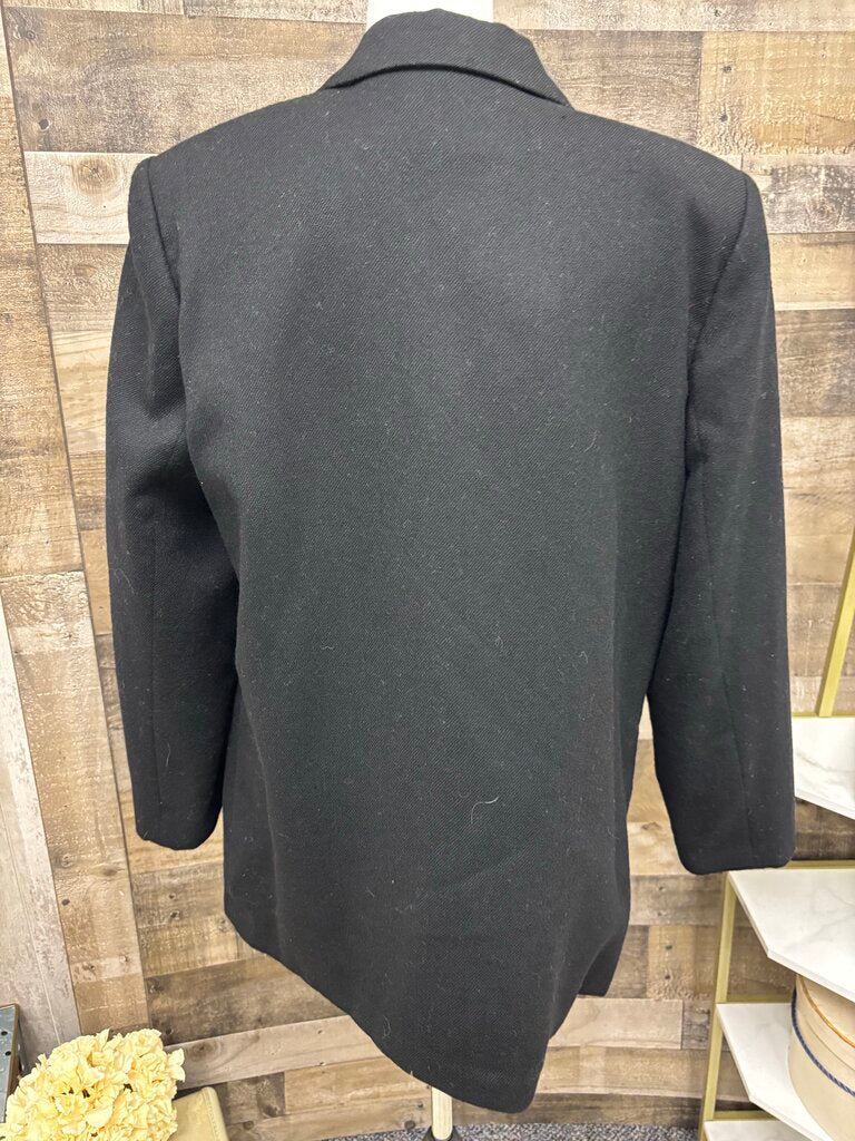 Sag Harbor Wool Black Blazer