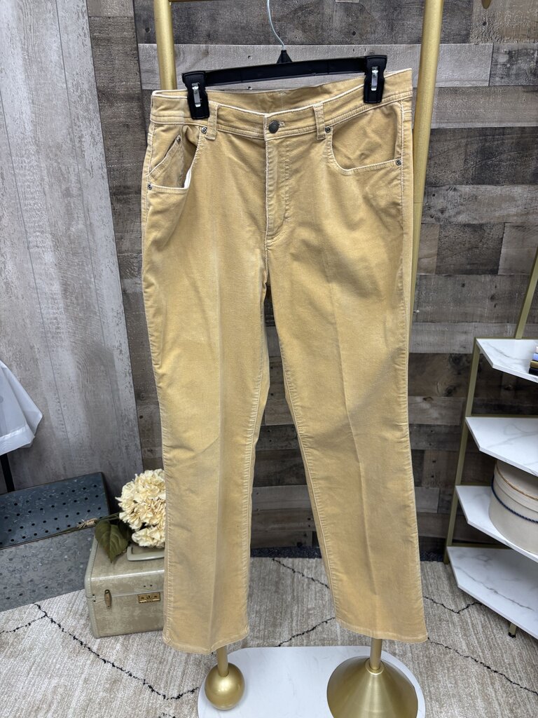 Chico's Yellow Corduroy Pants