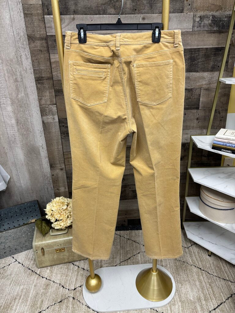 Chico's Yellow Corduroy Pants